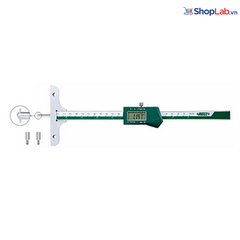 Thước đo chiều sâu điện tử với thanh đo tròn 1148-120EWL Insize