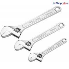 Bộ 3 mỏ lết cán trơn 6