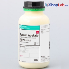 Sodium Acetate Anhydrous (500g/chai), Wako - Nhật