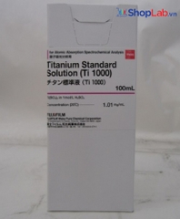 Titanium Standard Solution (Ti 1000), 100ml/chai, Wako - nhật