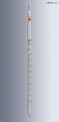 Pipet thẳng chia vạch 0.5ml/0.01 ml (xanh - Class B) Marienfeld