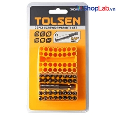 Bộ đầu vít 33 món Tolsen