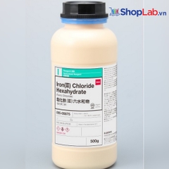 Iron (III) Chloride, Hexahydrate, chai 500g, Wako-Nhật