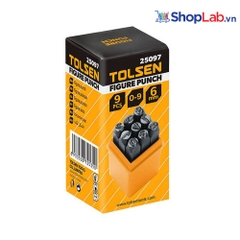 Bộ đóng số 9 cây 6mm Tolsen