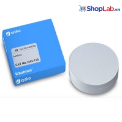 Giấy lọc đ.lượng 43, nhanh 16um, 90mm Whatman