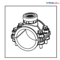 Đai-khởi-thủy gắn van phun cho ống Ø63 mm,1/2