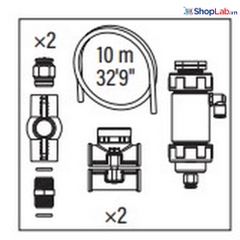 Bộ cốc đo cho ống Ø50 mm BL120-450 Hanna