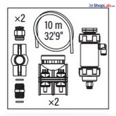 Bộ cốc đo cho ống Ø63 mm BL120-463 Hanna