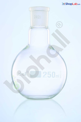 Bình cầu 1 cổ nhám đáy tròn 50ml-29/32 Biohall