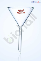 Phễu thủy tinh 100mm Biohall