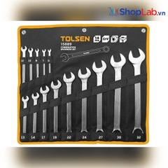 Bộ cờ lê vòng miệng (14PCS)  6, 7, 8, 9, 10, 12, 13, 14, 17, 19, 22, 24, 27, 30, 32mm Tolsen