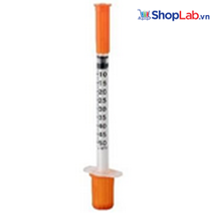 Bơm tiêm insulin HTA 40/100 UI Kim 30G x ½”, Kim 30G x 5/16” MPV