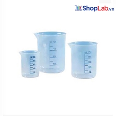 Cốc nhựa PP không quai, chia vạch xanh 3000ml Onelab