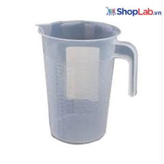 Cốc nhựa PP nửa quai, vạch khắc nổi 500ml Onelab