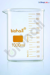 Cốc thấp thành có chia vạch 10ml Biohall