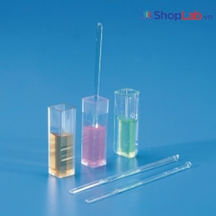 Cuvette macro, 4.5ml mài mờ 1/4 của 4 cạnh K1960 Kartell
