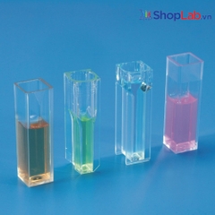 Cuvette semi-micro 2.5ml tóp đáy nhựa PS, tròn bên trong K1940 Kartell