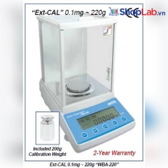 Cân phân tích chuẩn trong 220g/ 0.1mg WBA-220A Int-CAL DH.WBA0220A DaiHan