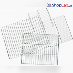 Kệ dây thép không gỉ, có 2 giá đỡ, w470×d480mm IMS126 DH.WIM34126 Daihan