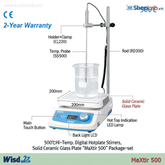Máy khuấy đũa gia nhiệt kỹ thuật số DH.WMH05020 Daihan