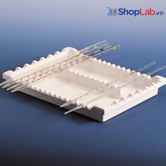 Giá pipette dạng nằm, 16 chỗ 216x283 mm K996 Kartell