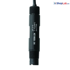 Điện cực pH đầu phẳng với mối nối bằng gốm, đầu nối DIN, cáp 25m HI1016-3825 Hanna