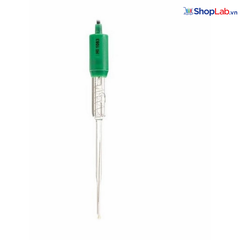 Điện cực pH với bóng đèn siêu nhỏ và đầu nối BNC + Pin HI1083P Hanna
