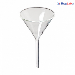 Phễu thủy tinh 100mm Dinlab