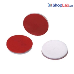 Septa PTFE trắng/ Silicone đỏ 13mmx1.5mm S13A Finetech