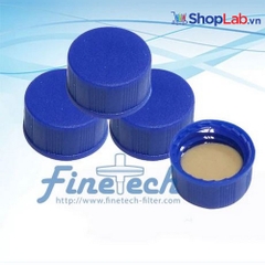 Nắp vặn PP kín 9mm, Septa PTFE tự nhiên/Silicone tự nhiên SC9F9F-C Finetech