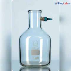 Bình có nhánh hút CK 5000mL Duran