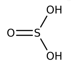 Sulfurous acid 5-6% SO₂ for analysis emsure 2.5l Merck