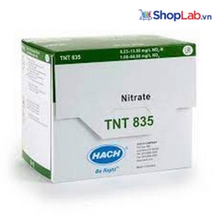 Thuốc thử nitrat TNTplus, LR (0,23-13,5 mg/L NO₃-N), 25 Tests TNT835 Hach