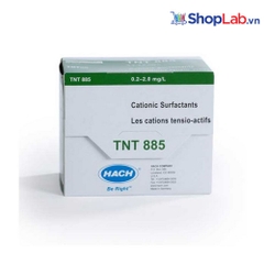 Thuốc thử chất hoạt động bề mặt cation TNTplus (0,2 - 2,0 mg/L) 25 tests TNT885 Hach