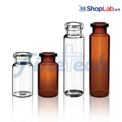 Lọ đựng mẫu thủy tinh, trong suốt 8ml, nắp vặn V08A Finetech