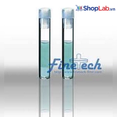 Lọ đựng mẫu 1ml, 8.2x40mm trong suốt, có nắp V18A Finetech