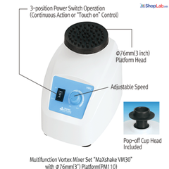 Bộ lắc đa chức năng Vortex DH.WVM00033 Daihan