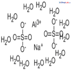 Aluminium sodium sulfate 12-water EP 500g Kanto-Nhật