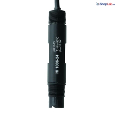 Điện cực pH đầu phẳng với mối nối PTFE, đầu nối BNC+Pt100, cáp 5m HI1006-3205 Hanna