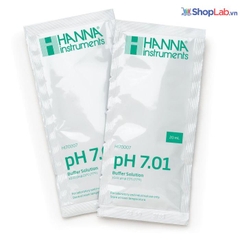 Gói dung dịch đệm hiệu chuẩn pH 7.01 (25 x 20 mL) HI70007C Hanna