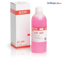 Dung Dịch Hiệu Chuẩn pH 4.01 (500 mL) HI7004C Hanna