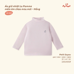 Áo giữ nhiệt La Pomme mềm êm chào mùa mới