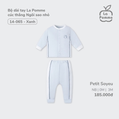 Bộ Dài Tay La Pomme Cúc Thẳng Ngôi Sao Nhỏ 14065