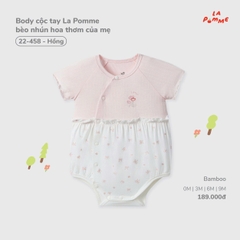 Body cộc tay La Pomme bèo nhún hoa thơm của mẹ 22458