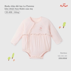 Body chip dài tay La Pomme bèo nhún hoa thơm của mẹ 25458