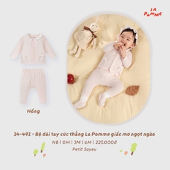 Bộ dài tay cúc thẳng La Pomme giấc mơ ngọt ngào 14491
