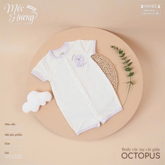 Body cộc tay cài giữa octopus