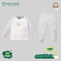 Bộ dài Petit Uala họa tiết gấu ngủ UR 2386