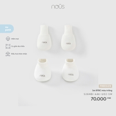 Set BTBC màu trắng
