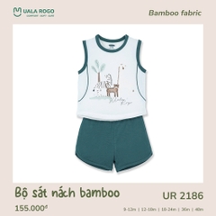 Bộ sát nách Bamboo họa tiết cành cây UR2186